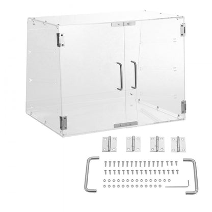 CX-02 - 3-Tier Durable Pastry Display Case with Easy Rear Access