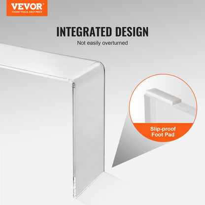 JYFT-004B - Versatile 38x15 Acrylic Console Table for Any Space