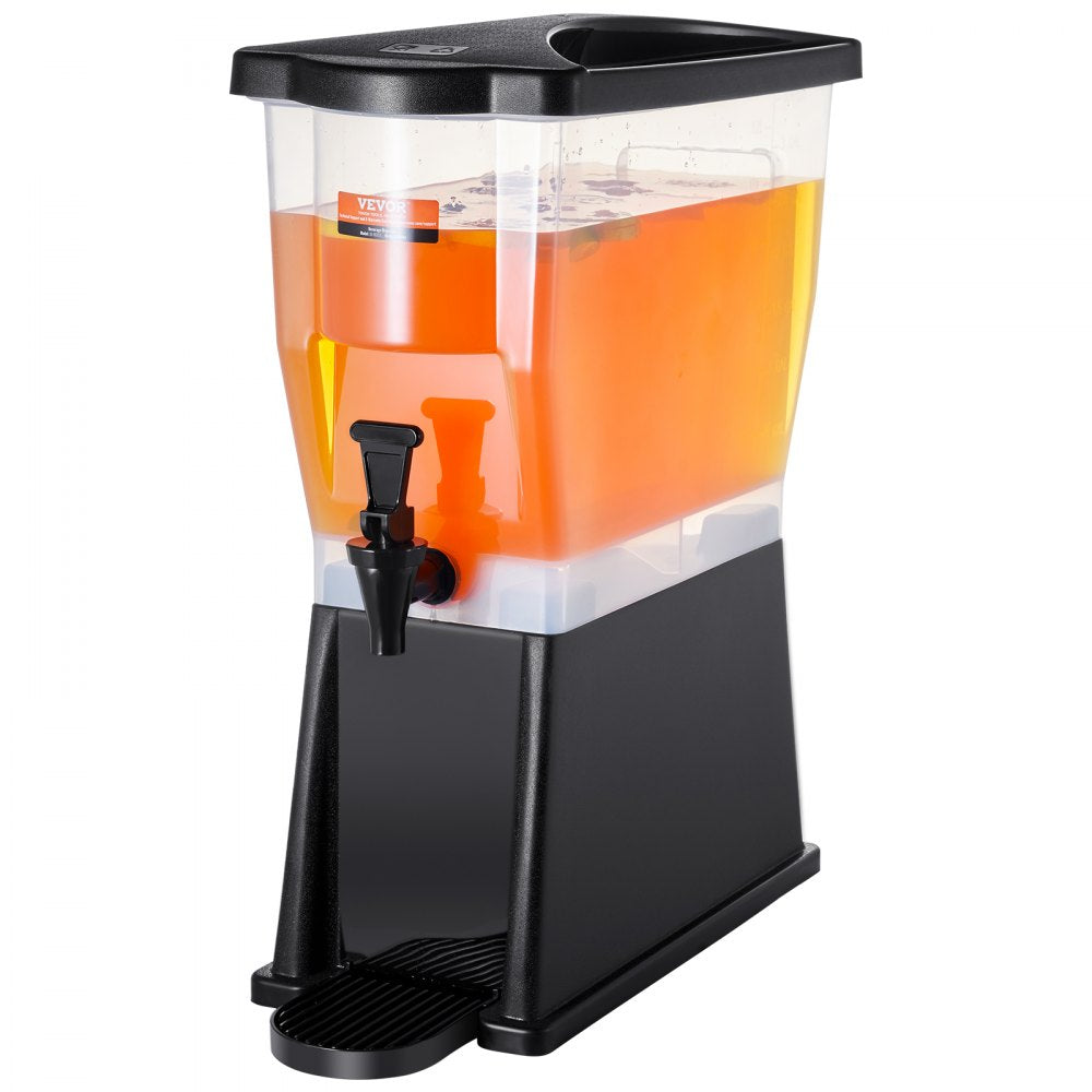 010192366508 - 3-Gallon Slim Beverage Dispenser with Detachable Drip Tray