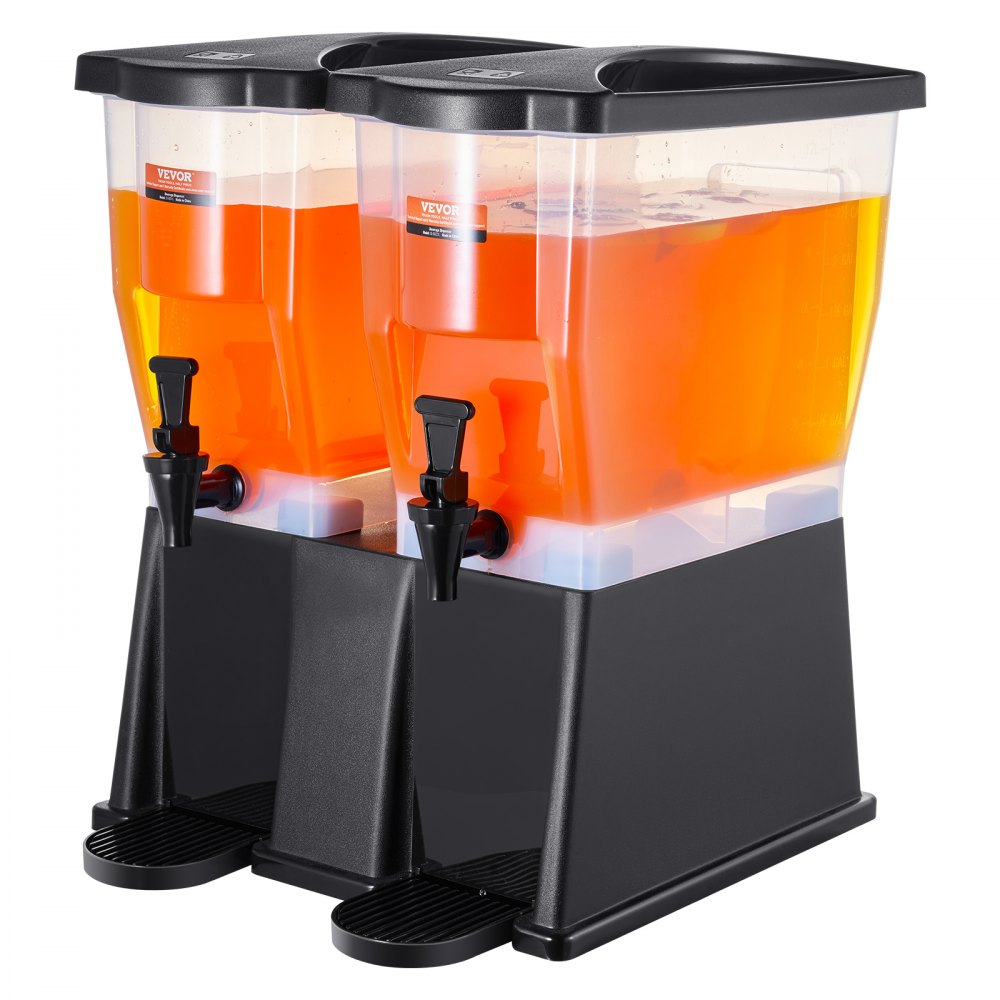 010907755970 - Dual 3-Gallon Beverage Dispenser for Events and Parties
