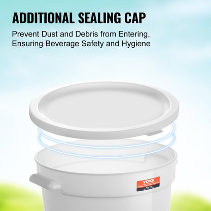 010251313763 - 3 Gallon VEVOR Drink Dispenser for Parties and Events