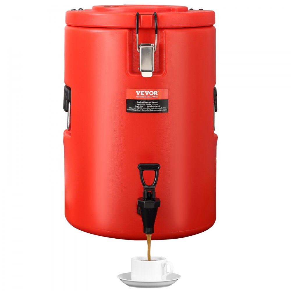 WNS-4 - 4.5 Gallon Stainless Steel Thermal Beverage Dispenser, Leak-Proof Design