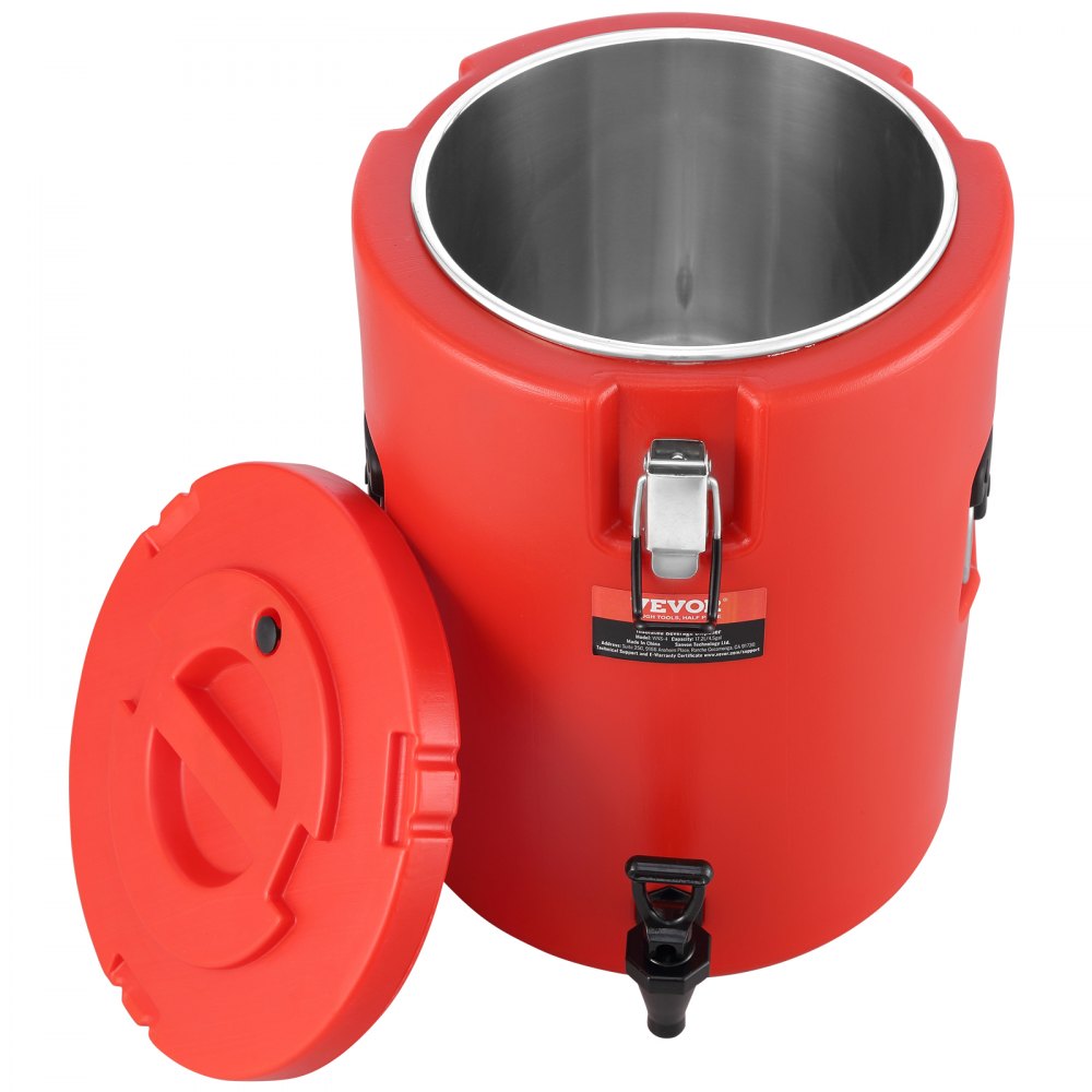 WNS-4 - 4.5 Gallon Stainless Steel Thermal Beverage Dispenser, Leak-Proof Design