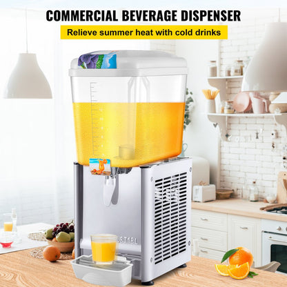 010149673917 - 4.8 Gallon BPA-Free Cold Drink Dispenser with Enhanced Cooling