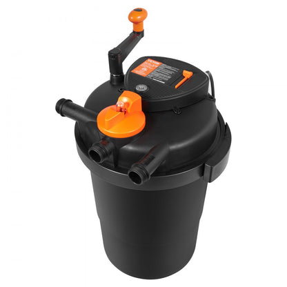 CPF-3500 - 13W UV Pond Filter for 2000 Gallons, Easy Maintenance, 1840 GPH