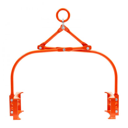 RT24 - 24in Steel Stone Lifting Tongs with Eagle-Claw Grips