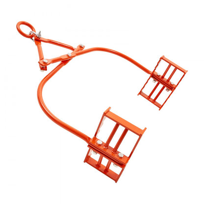 RT24 - 24in Steel Stone Lifting Tongs with Eagle-Claw Grips