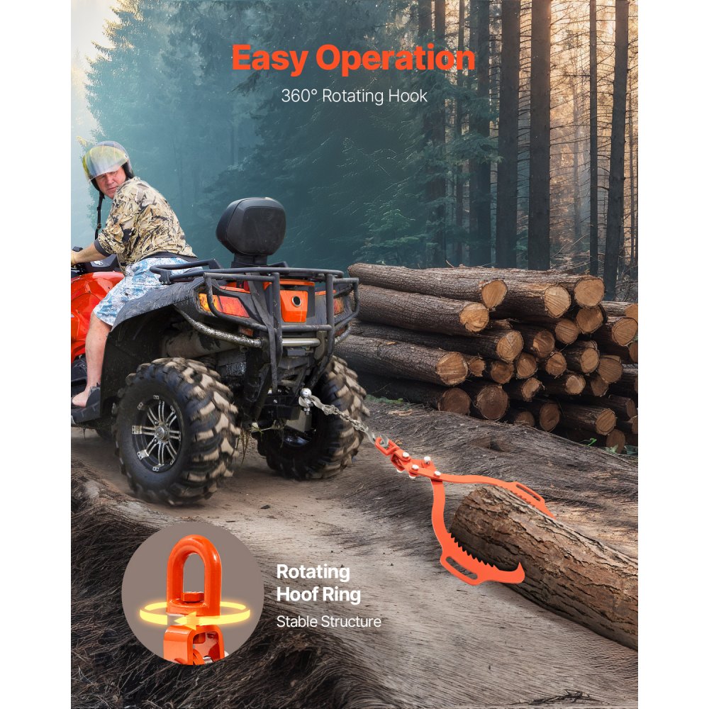 SC28 - 1100 lbs Capacity Eagle-Claw Log Lifting Tongs