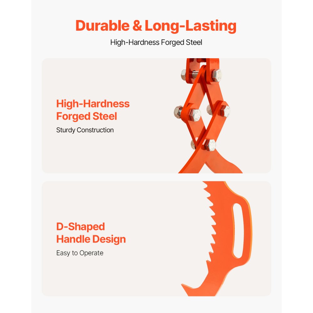 SC28 - 1100 lbs Capacity Eagle-Claw Log Lifting Tongs