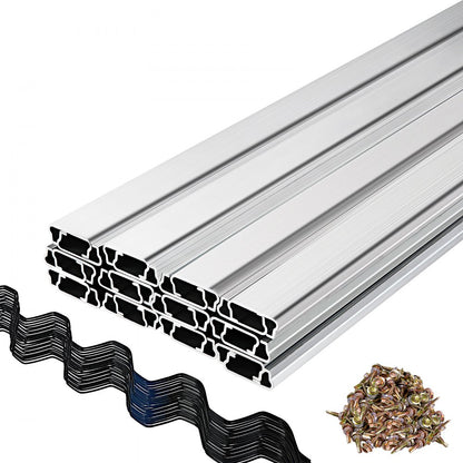 YMCT-2011 - Durable Greenhouse Wire & Lock Channel System for Secure Covering