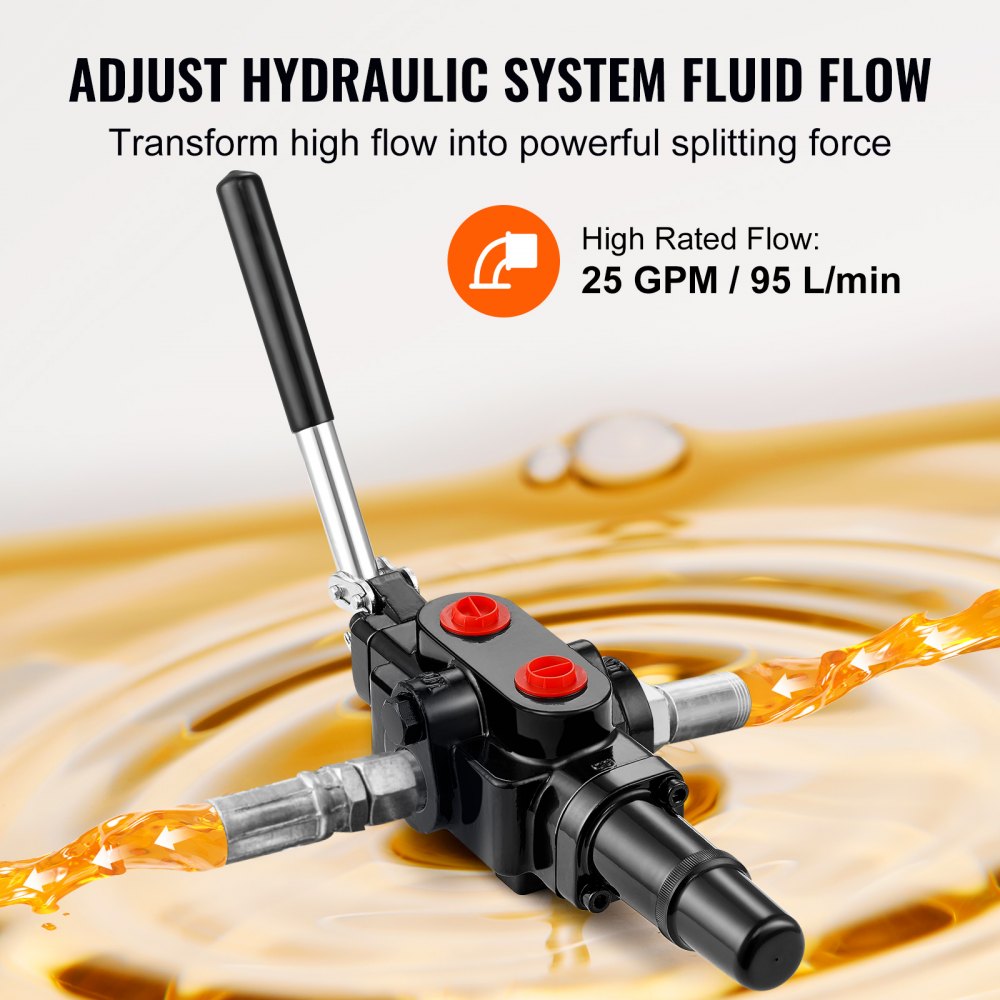 LVA1-95 - 25 GPM VEVOR Hydraulic Valve for Efficient Log Splitting