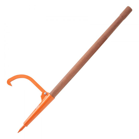 LPW48 - 46.5" Carbon Steel Log Jack with Adjustable Hook and Grip Handle