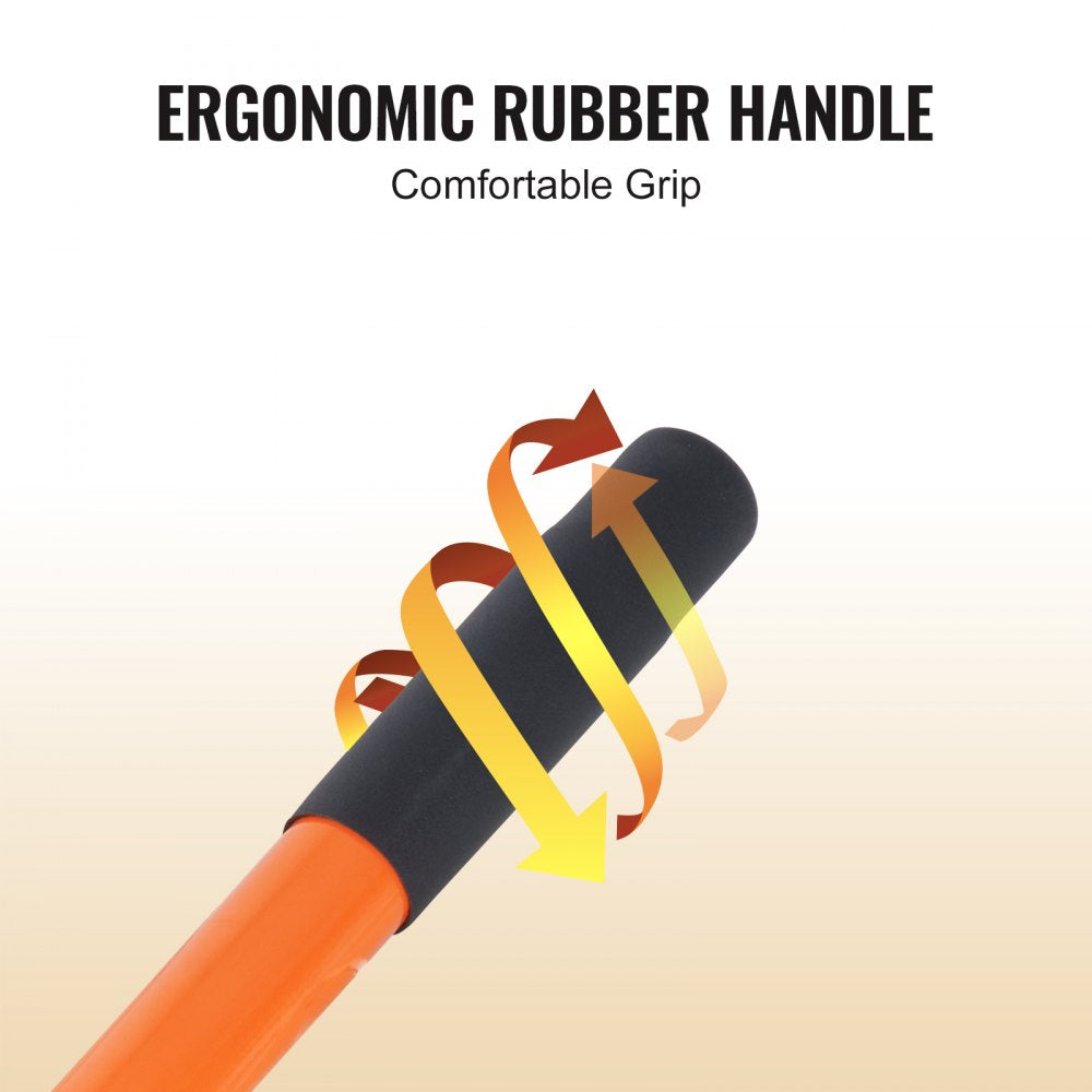 LP48 - 46.5" Carbon Steel Log Peavey with Rubber Handle for 19" Logs