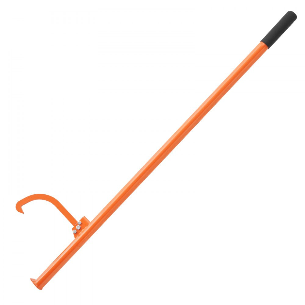 LH59 - 59-Inch Heavy-Duty Carbon Steel Log Jack with Adjustable Hook