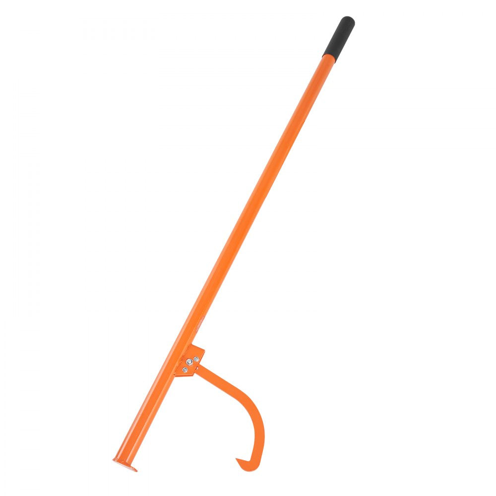LH59 - 59-Inch Heavy-Duty Carbon Steel Log Jack with Adjustable Hook