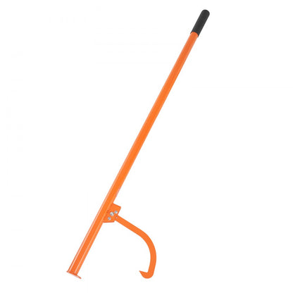 LH59 - 59-Inch Heavy-Duty Carbon Steel Log Jack with Adjustable Hook