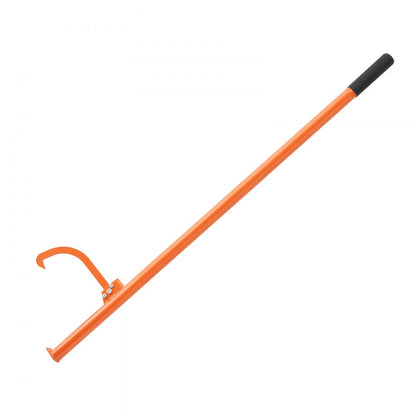 LH59 - 59-Inch Heavy-Duty Carbon Steel Log Jack with Adjustable Hook