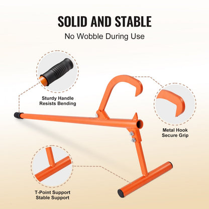 LT48 - 48" VEVOR Log Jack for Easy Lifting of 15" Diameter Logs