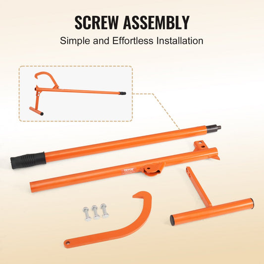 LT48 - 48" VEVOR Log Jack for Easy Lifting of 15" Diameter Logs