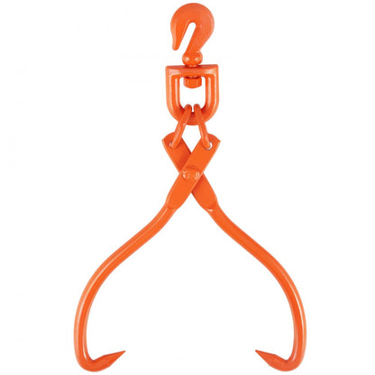 LS18 - Heavy-Duty 18" Steel Log Skidding Tongs, 772 lbs Capacity