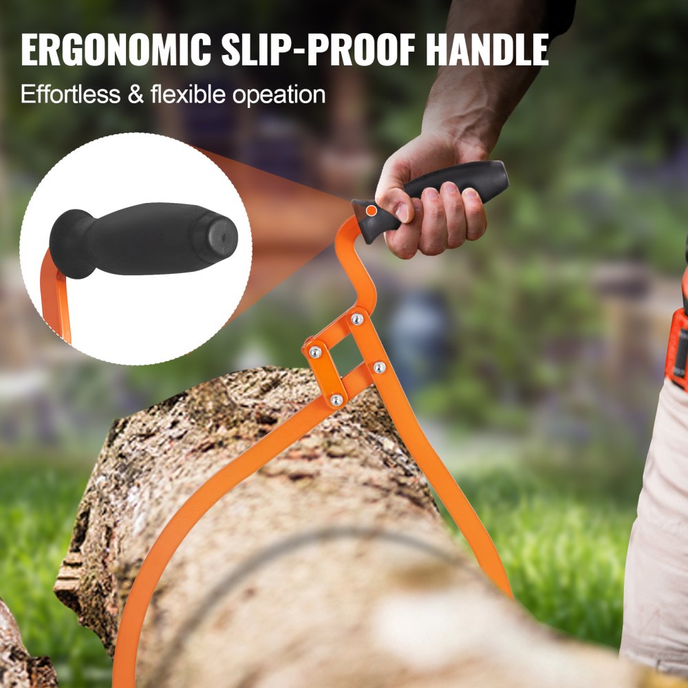 LM20 - 20" Steel Log Tongs for Easy Handling & Transport