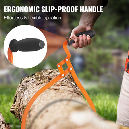 LM20 - 20" Steel Log Tongs for Easy Handling & Transport