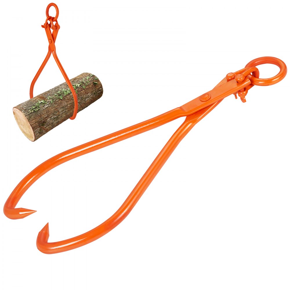 LT32 - 34.3" VEVOR Log Skidding Tongs for Heavy Lifting