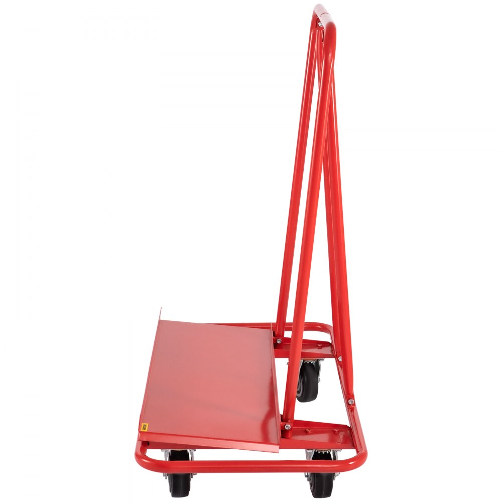 QJ-1001 - Heavy-Duty Drywall Cart with 2200 lb Capacity & 45"x22" Deck
