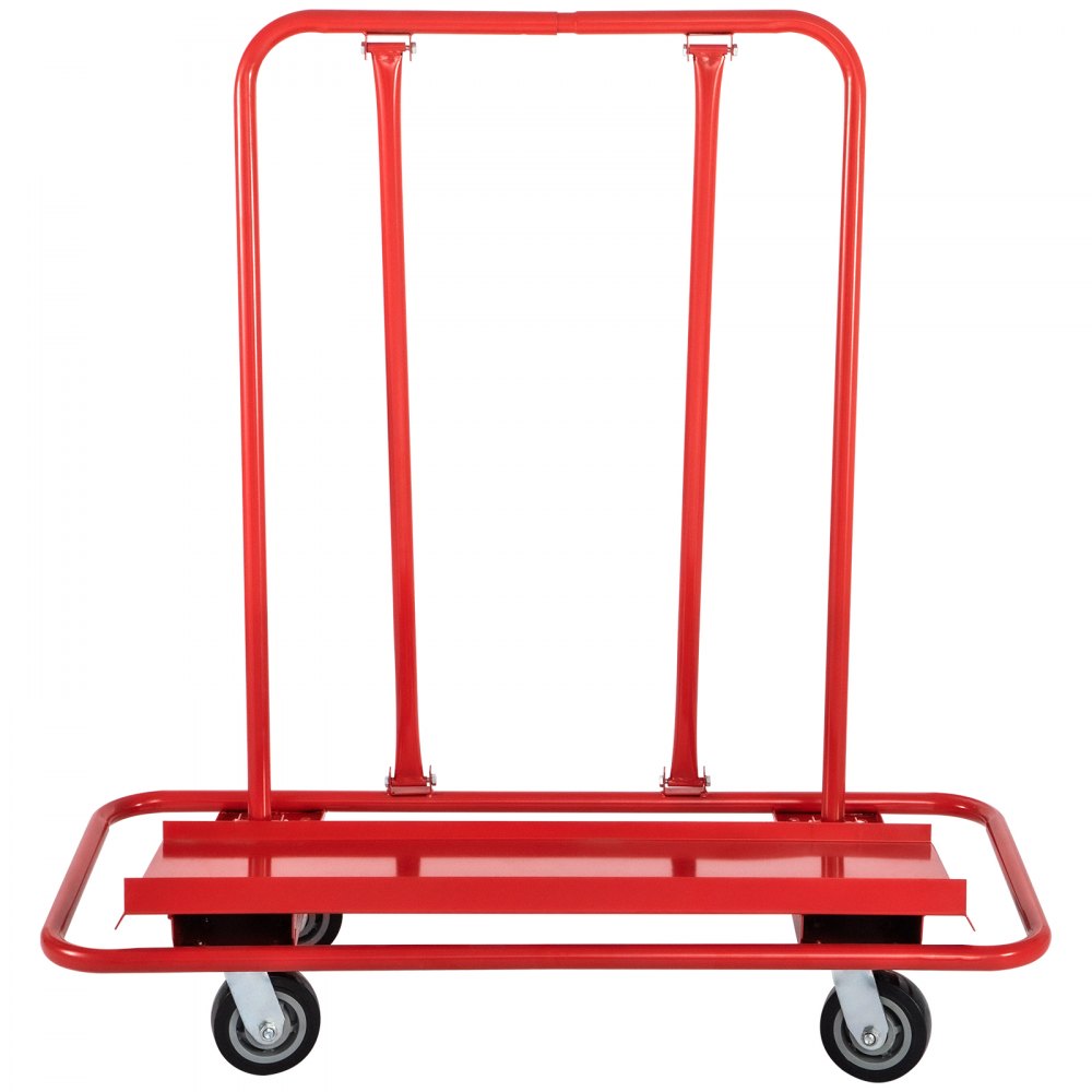 QJ-1001 - Heavy-Duty Drywall Cart with 2200 lb Capacity & 45"x22" Deck
