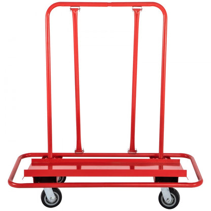 QJ-1001 - Heavy-Duty Drywall Cart with 2200 lb Capacity & 45"x22" Deck