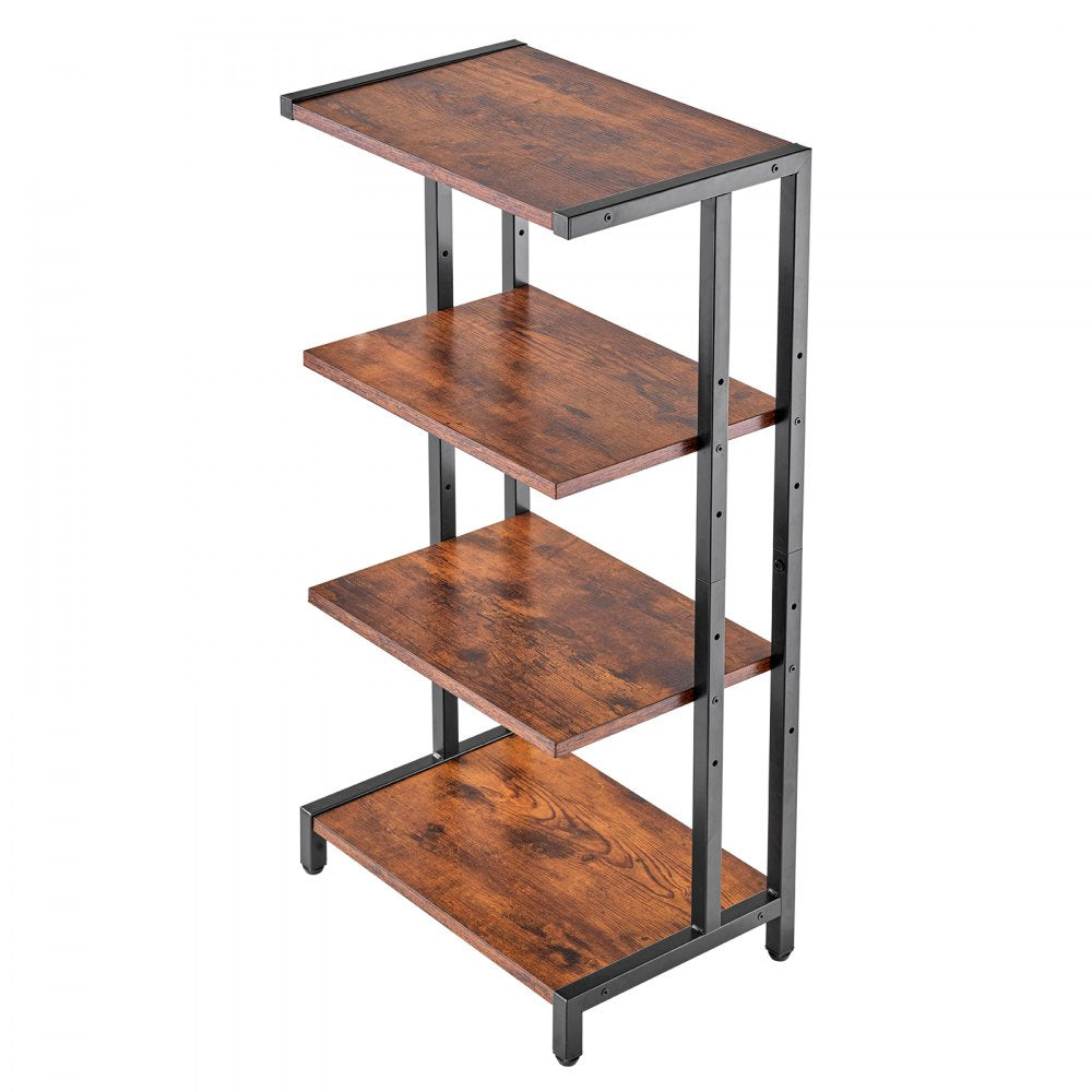 CSF-MS24305 - 4-Tier AV Stand with Adjustable Shelves & Cable Management