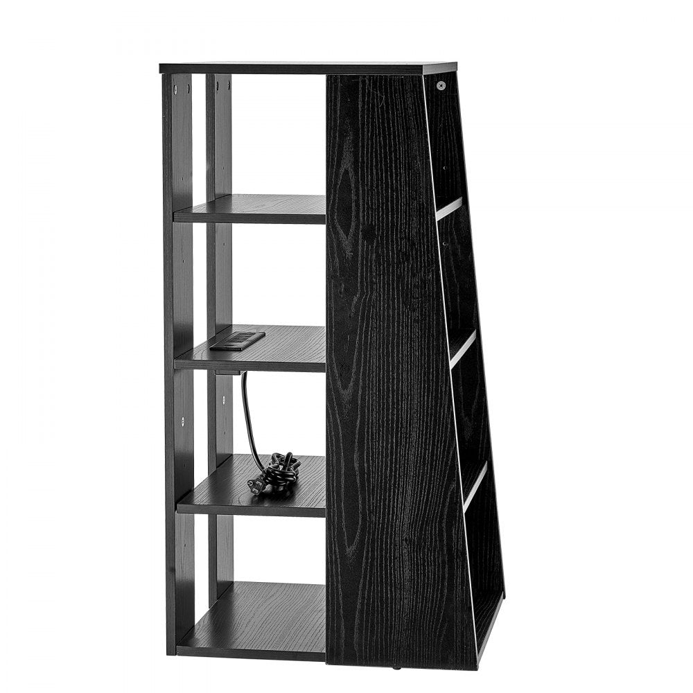 CSF-MS24306 - 5-Tier Media Stand with Adjustable Shelves and Cable Management