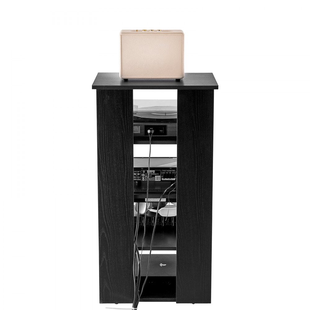 CSF-MS24306 - 5-Tier Media Stand with Adjustable Shelves and Cable Management