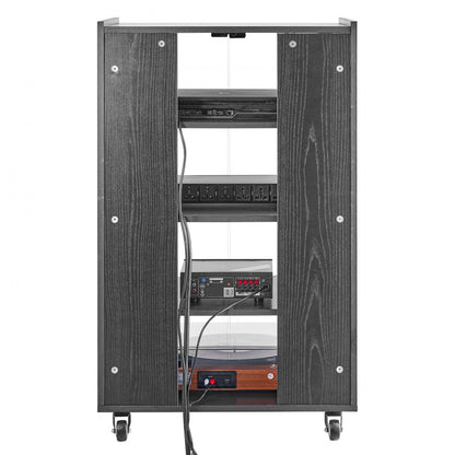 CSF-MS24304 - 5-Tier AV Stand with Wheels & Adjustable Shelves
