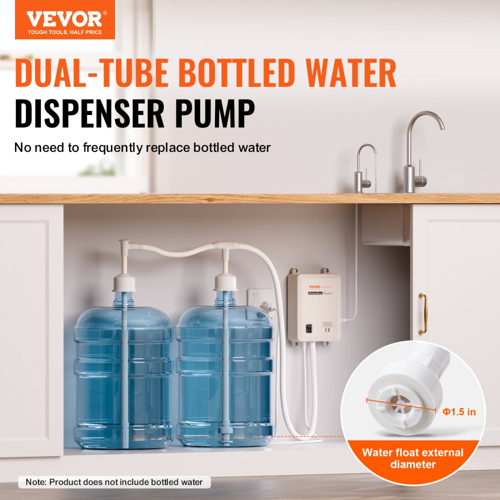 010338783877 - Efficient 120v Bottled Water Pump for Homes and RVs
