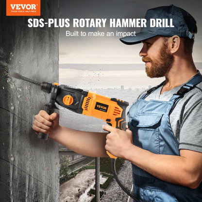 Z1C-DS-24FQ - 8Amp Rotary Hammer Drill with 4 Modes and Carrying Case