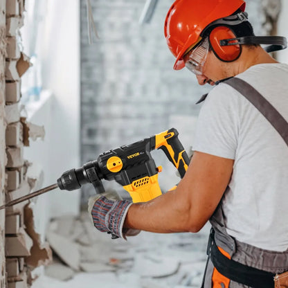 Z1C-DS-32HE - 1-1/4" Rotary Hammer Drill with 4 Modes and Accessories