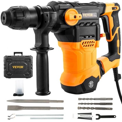 Z1C-DS-32HE - 1-1/4" Rotary Hammer Drill with 4 Modes and Accessories