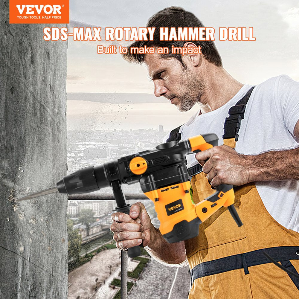 Z1C-DS-42KS - Powerful 1-9/16" Rotary Hammer Drill with SDS-MAX and Accessories