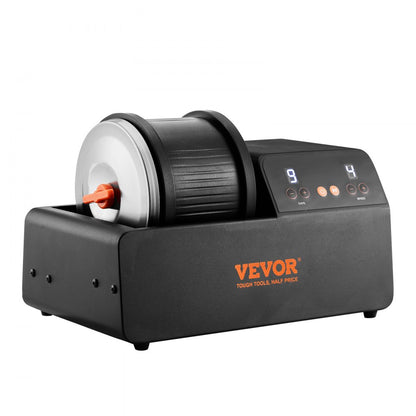 KD-C3021 - VEVOR 3lb Rock Tumbler Kit with Speed Control & Gemstones