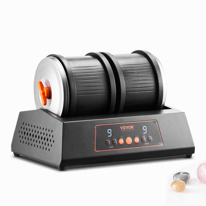 KD-C8021(US) - 9-Speed Quiet Rock Tumbler Kit with Safety Features