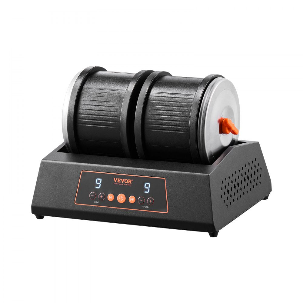 KD-C8021(US) - 9-Speed Quiet Rock Tumbler Kit with Safety Features