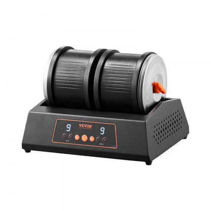 KD-C8021(US) - 9-Speed Quiet Rock Tumbler Kit with Safety Features