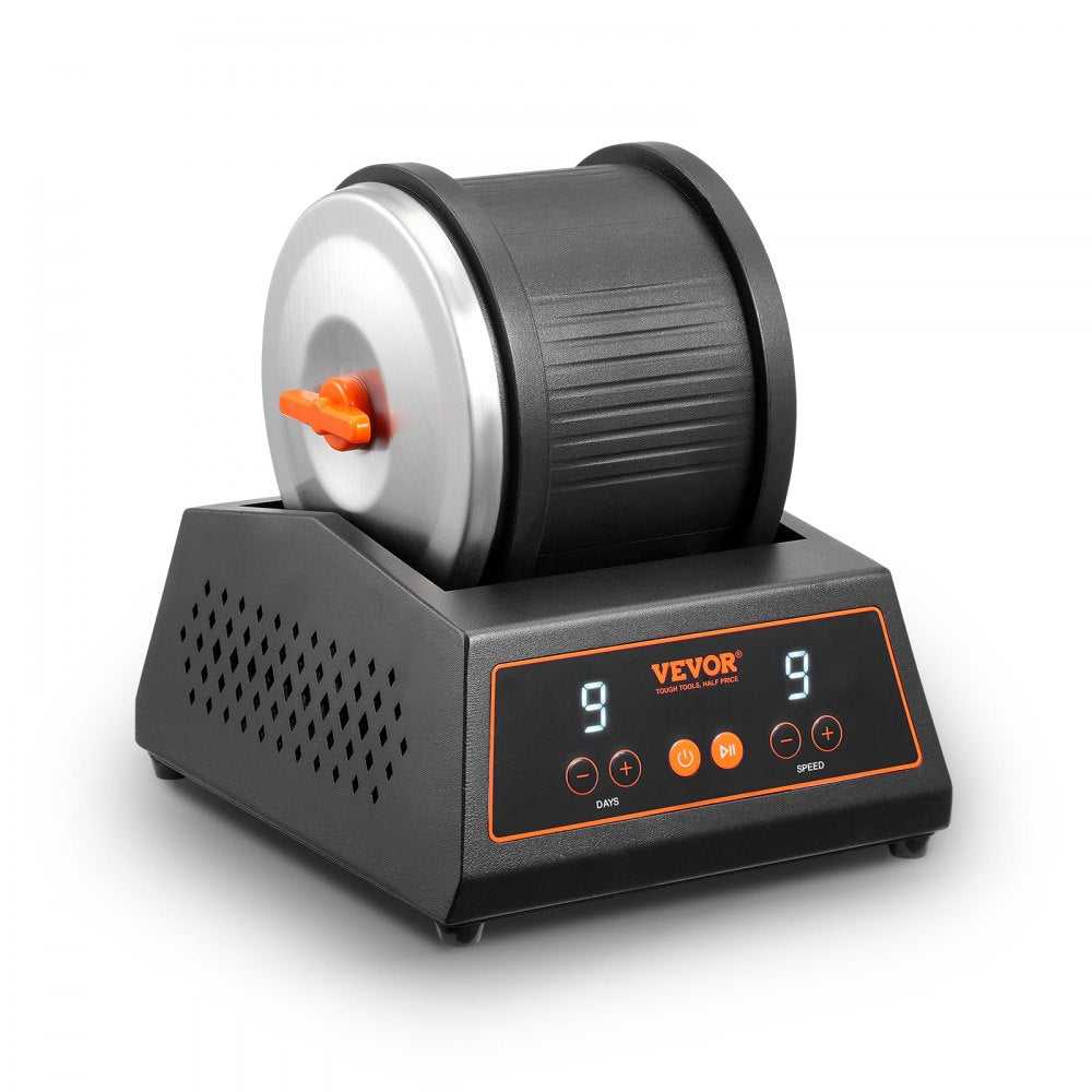 KD-C3021 - Silent Rock Tumbler 9.1x7x8.3" with Adjustable Speeds