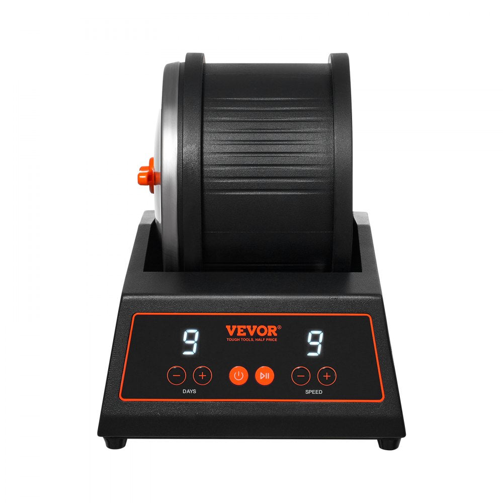 KD-C3021 - Silent Rock Tumbler 9.1x7x8.3" with Adjustable Speeds