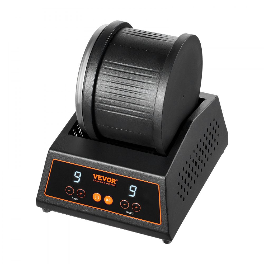 KD-C3021 - Silent Rock Tumbler 9.1x7x8.3" with Adjustable Speeds