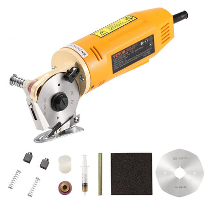 RS-70 - 170W VEVOR Rotary Fabric Cutter, Cuts 1" Thick Material