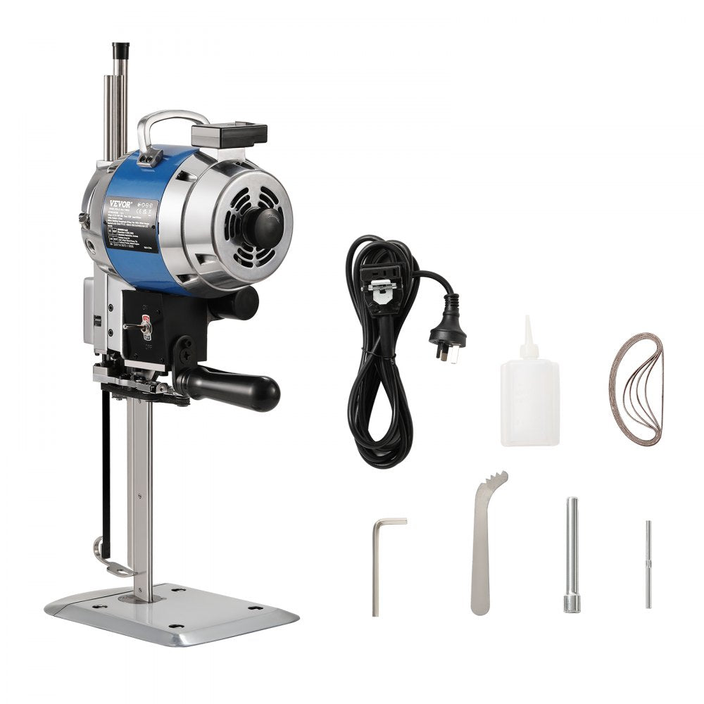 CZD-5 - 750W VEVOR Fabric Cutter, 9.8" Blade, Cuts 8.3" Thick