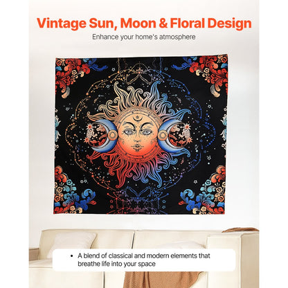 SSWWGT001 - Premium Sun & Moon Tapestry for Artistic Home Decor