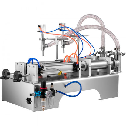 Liquid Filler 50-500 ml - High-Speed Pneumatic Filling Machine for Liquids & Pastes